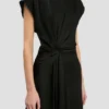 Abito midi Aria in nero