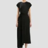 Abito midi Aria in nero