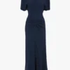 Abito midi Bela in blu navy