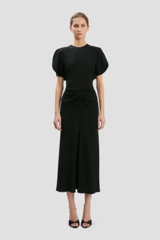 Abito midi Bela in nero