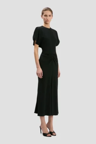 Abito midi Bela in nero