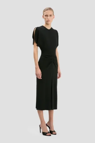 Abito midi Bela in nero