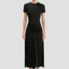 Abito midi Blaire in nero