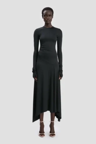 Abito midi nero