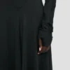 Abito midi nero
