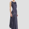 Abito midi Posy in color eclipse