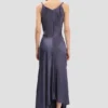 Abito midi Posy in color eclipse
