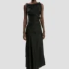 Abito midi Posy in nero
