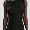 Abito midi Posy in nero