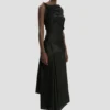 Abito midi Posy in nero