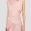 Abito midi Posy in rosa antico Abito midi Posy in rosa antico