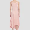 Abito midi Posy in rosa antico Abito midi Posy in rosa antico
