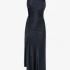 Abito Twist in blu navy