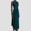 Abito Twist in verde acqua scuro Abito Twist in verde acqua scuro