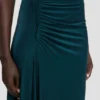 Abito Twist in verde acqua scuro Abito Twist in verde acqua scuro