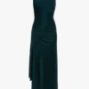 Abito Twist in verde acqua scuro Abito Twist in verde acqua scuro
