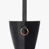 Borsa a secchiello Dia in pelle blu navy Borsa a secchiello Dia in pelle blu navy