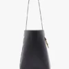 Borsa a secchiello Dia in pelle blu navy Borsa a secchiello Dia in pelle blu navy