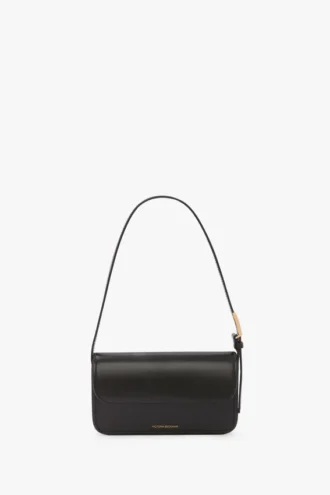 Borsa a tasca Dorian in pelle nera