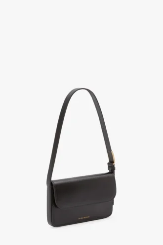 Borsa a tasca Dorian in pelle nera