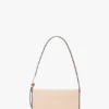 Borsa a tasca Dorian in pelle rosa pallido Borsa a tasca Dorian in pelle rosa pallido