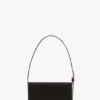 Borsa a tasca Dorian in raso nero Borsa a tasca Dorian in raso nero