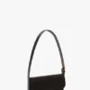 Borsa a tasca Dorian in raso nero Borsa a tasca Dorian in raso nero