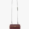 Borsa a tracolla Vanity in pelle bordeaux