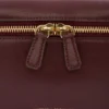 Borsa a tracolla Vanity in pelle bordeaux
