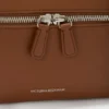 Borsa a tracolla Vanity in pelle marrone chiaro