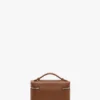 Borsa a tracolla Vanity in pelle marrone chiaro