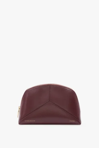 Borsa da viaggio grande The Victoria in pelle bordeaux
