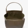 Borsa da viaggio The Victoria in pelle color kaki
