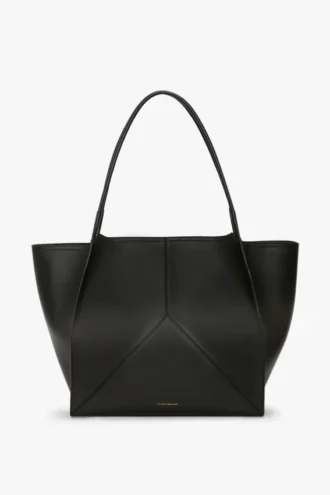 Borsa da viaggio The Victoria in pelle nera