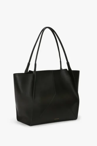 Borsa da viaggio The Victoria in pelle nera