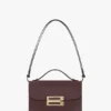 Borsa Dorian in pelle bordeaux