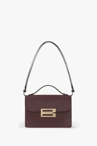 Borsa Dorian in pelle bordeaux