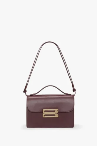 Borsa Dorian in pelle bordeaux