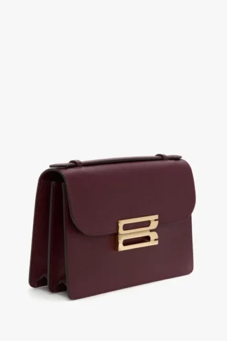 Borsa Dorian in pelle bordeaux