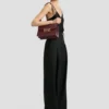 Borsa Dorian in pelle bordeaux