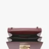 Borsa Dorian in pelle bordeaux