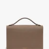 Borsa Dorian in pelle grigio tortora Borsa Dorian in pelle grigio tortora