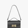 Borsa Dorian in pelle nera Borsa Dorian in pelle nera