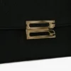 Borsa Dorian in pelle nera Borsa Dorian in pelle nera