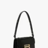Borsa Dorian in pelle nera goffrata Borsa Dorian in pelle nera goffrata