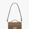 Borsa Dorian piccola in pelle grigio tortora Borsa Dorian piccola in pelle grigio tortora