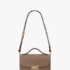 Borsa Dorian piccola in pelle grigio tortora Borsa Dorian piccola in pelle grigio tortora