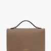 Borsa Dorian piccola in pelle grigio tortora Borsa Dorian piccola in pelle grigio tortora