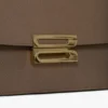 Borsa Dorian piccola in pelle grigio tortora Borsa Dorian piccola in pelle grigio tortora