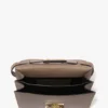 Borsa Dorian piccola in pelle grigio tortora Borsa Dorian piccola in pelle grigio tortora